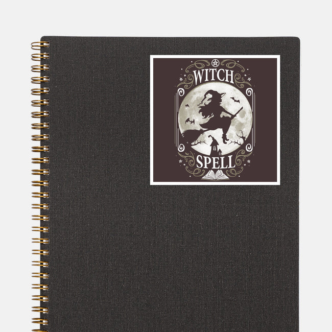 Witch Spell-None-Glossy-Sticker-Vallina84