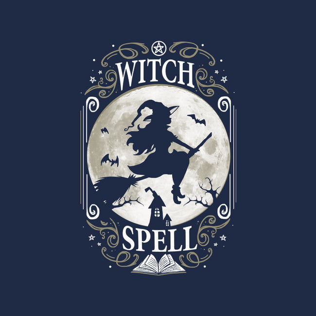 Witch Spell-Womens-Fitted-Tee-Vallina84