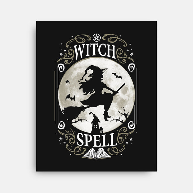 Witch Spell-None-Stretched-Canvas-Vallina84