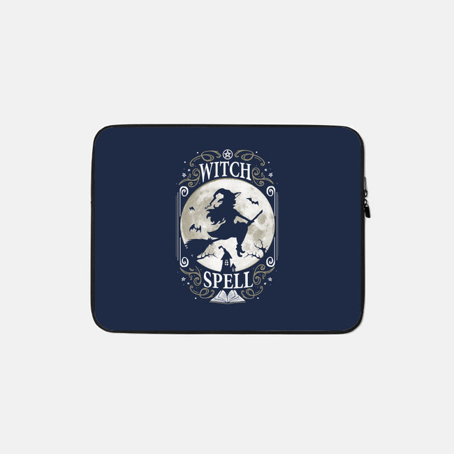 Witch Spell-None-Zippered-Laptop Sleeve-Vallina84