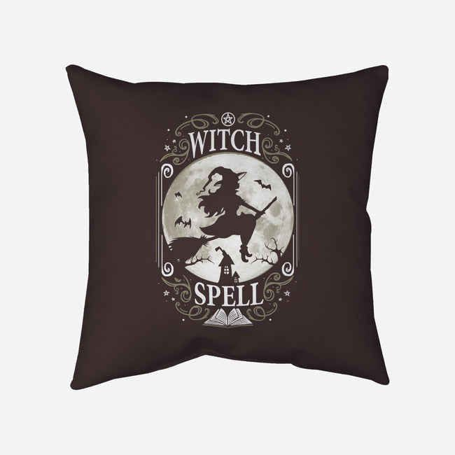 Witch Spell-None-Non-Removable Cover w Insert-Throw Pillow-Vallina84