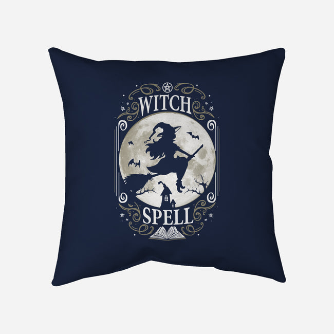 Witch Spell-None-Non-Removable Cover w Insert-Throw Pillow-Vallina84