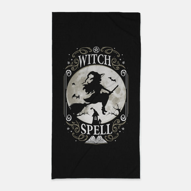 Witch Spell-None-Beach-Towel-Vallina84