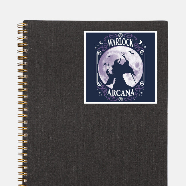 Warlock Arcana-None-Glossy-Sticker-Vallina84