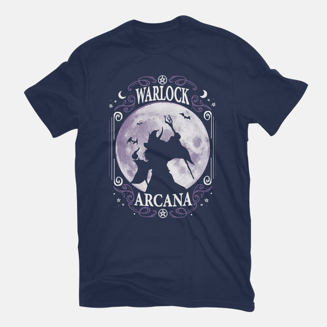 Warlock Arcana-Womens-Fitted-Tee-Vallina84