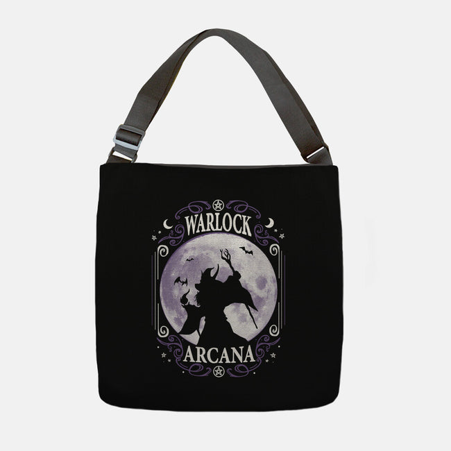 Warlock Arcana-None-Adjustable Tote-Bag-Vallina84