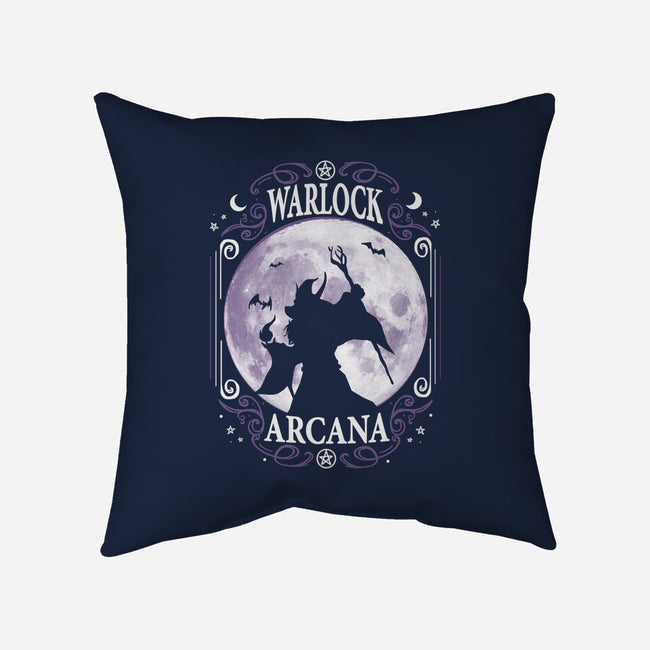 Warlock Arcana-None-Non-Removable Cover w Insert-Throw Pillow-Vallina84