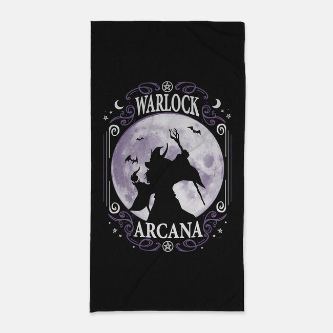 Warlock Arcana-None-Beach-Towel-Vallina84