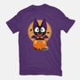 Spooky Jiji-Womens-Fitted-Tee-Alexhefe