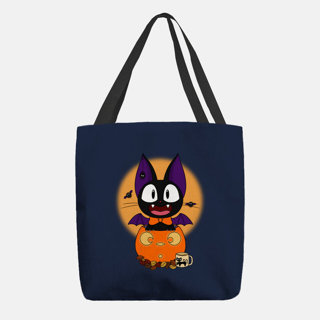 Spooky Jiji-None-Basic Tote-Bag-Alexhefe