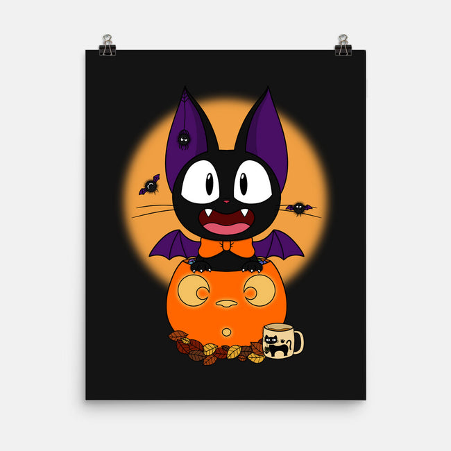 Spooky Jiji-None-Matte-Poster-Alexhefe