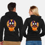 Spooky Jiji-Unisex-Zip-Up-Sweatshirt-Alexhefe