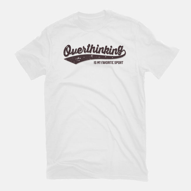 Overthinking Champ-Womens-Basic-Tee-retrodivision