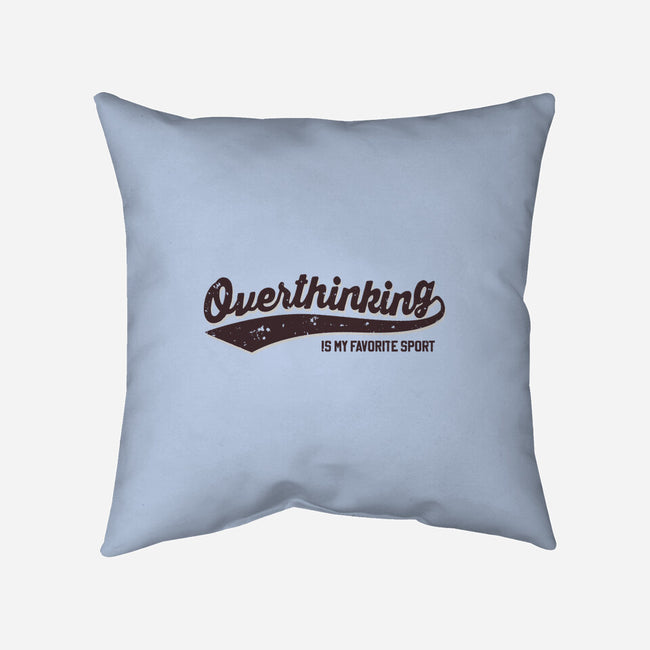 Overthinking Champ-None-Non-Removable Cover w Insert-Throw Pillow-retrodivision