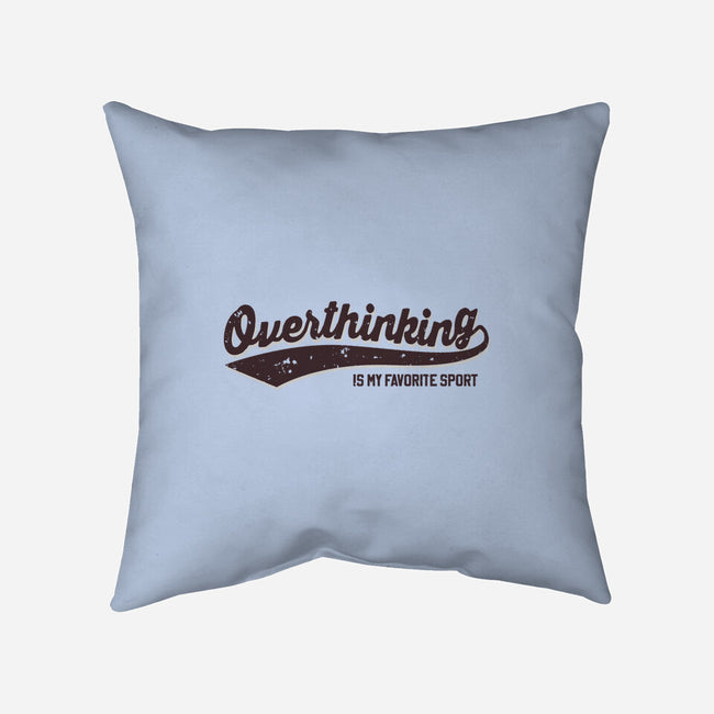 Overthinking Champ-None-Removable Cover-Throw Pillow-retrodivision