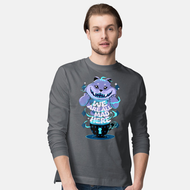 Cheshire's Tea-Mens-Long Sleeved-Tee-IKILO