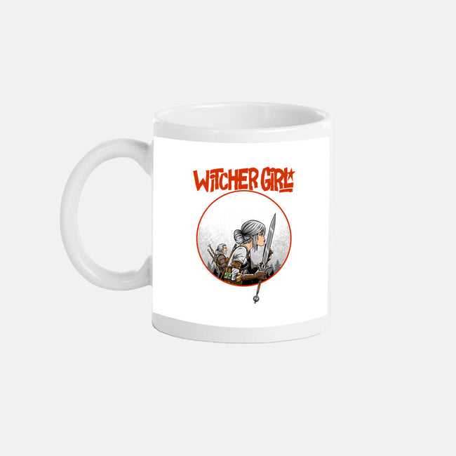 Witcher Girl-None-Mug-Drinkware-joerawks