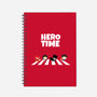 It's Hero Time-None-Dot Grid-Notebook-MaxoArt