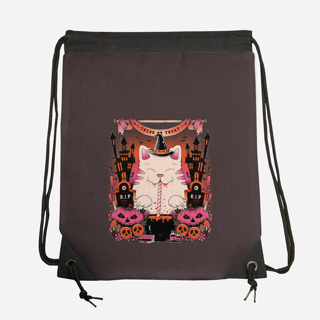 Witch Cat-None-Drawstring-Bag-GODZILLARGE