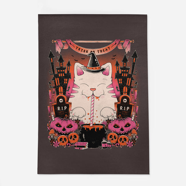 Witch Cat-None-Outdoor-Rug-GODZILLARGE