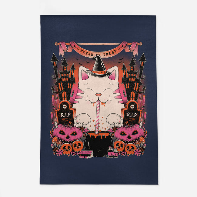 Witch Cat-None-Outdoor-Rug-GODZILLARGE