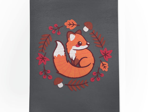 Fox Embroidery Patch