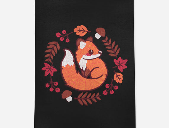 Fox Embroidery Patch