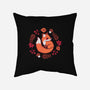 Fox Embroidery Patch-None-Removable Cover w Insert-Throw Pillow-NemiMakeit