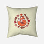 Fox Embroidery Patch-None-Removable Cover w Insert-Throw Pillow-NemiMakeit