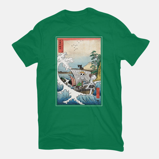 Going Merry In Japan-Unisex-Basic-Tee-DrMonekers