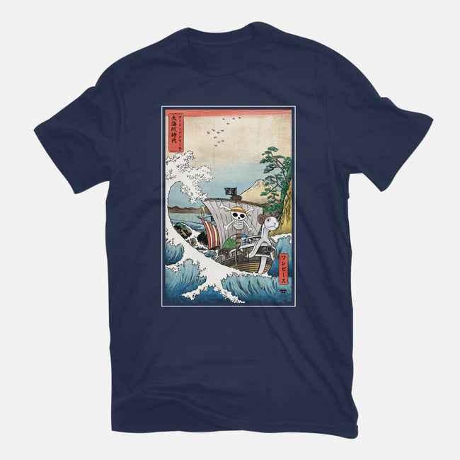 Going Merry In Japan-Unisex-Basic-Tee-DrMonekers