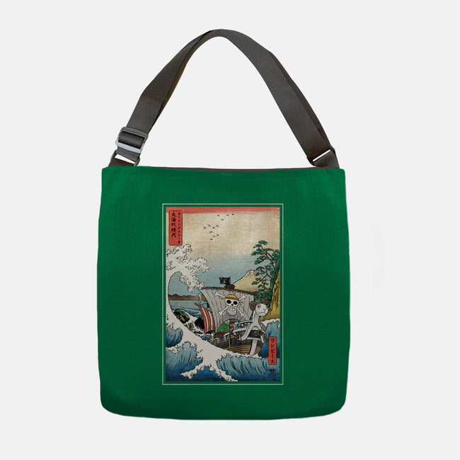 Going Merry In Japan-None-Adjustable Tote-Bag-DrMonekers