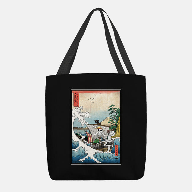 Going Merry In Japan-None-Basic Tote-Bag-DrMonekers