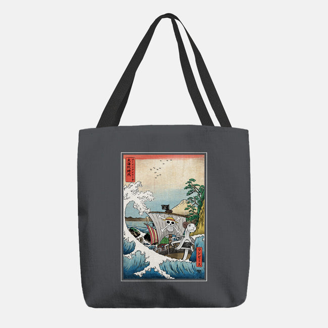 Going Merry In Japan-None-Basic Tote-Bag-DrMonekers