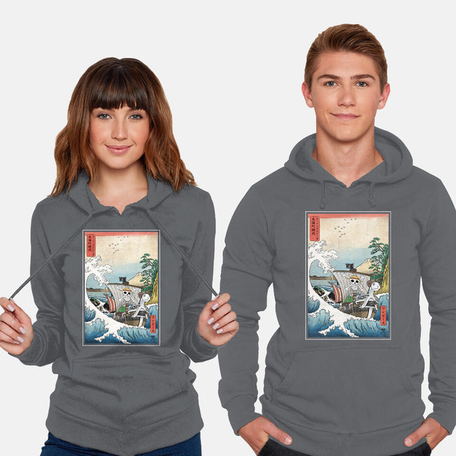 Going Merry In Japan-Unisex-Pullover-Sweatshirt-DrMonekers