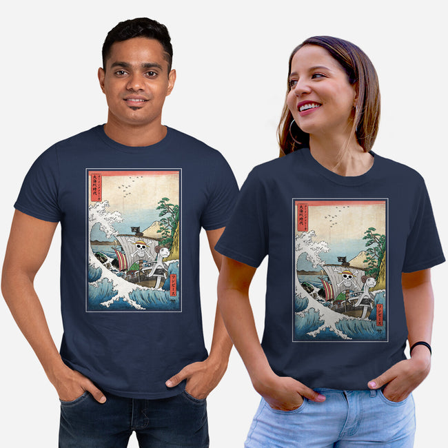 Going Merry In Japan-Unisex-Basic-Tee-DrMonekers