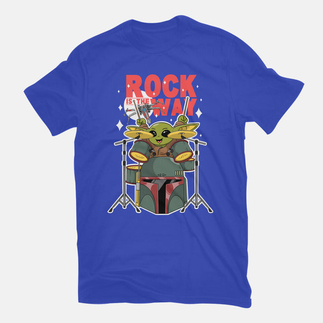 Baby Rock Is The Way-Womens-Fitted-Tee-Tri haryadi