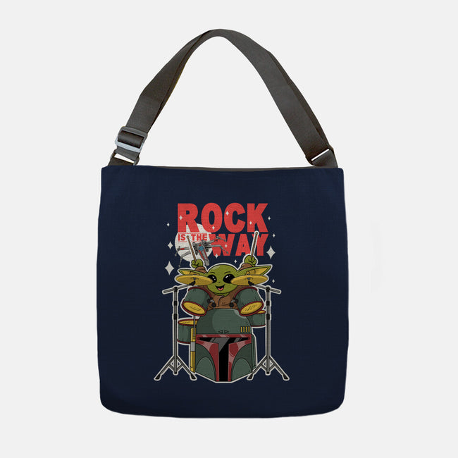 Baby Rock Is The Way-None-Adjustable Tote-Bag-Tri haryadi