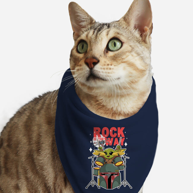 Baby Rock Is The Way-Cat-Bandana-Pet Collar-Tri haryadi