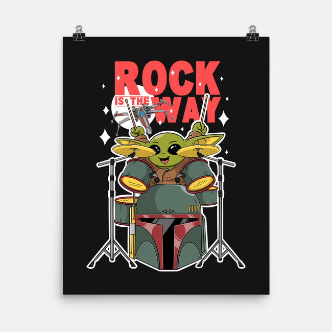 Baby Rock Is The Way-None-Matte-Poster-Tri haryadi