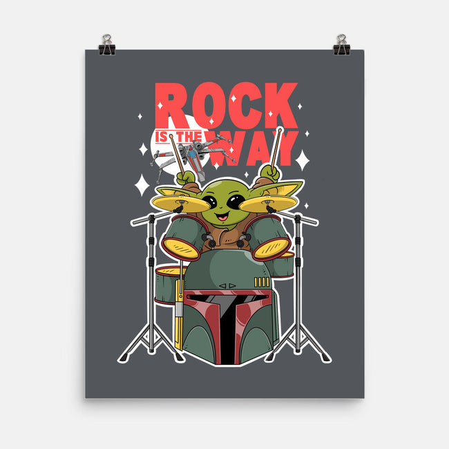 Baby Rock Is The Way-None-Matte-Poster-Tri haryadi