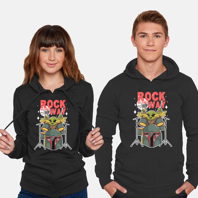 Baby Rock Is The Way-Unisex-Pullover-Sweatshirt-Tri haryadi