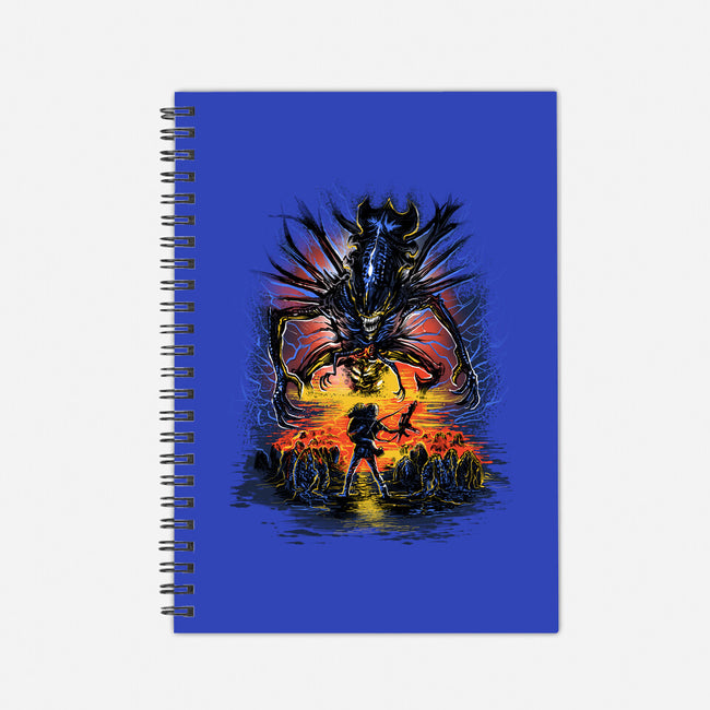 Alien You Shall Not Pass-None-Dot Grid-Notebook-zascanauta