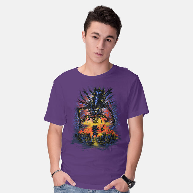 Alien You Shall Not Pass-Mens-Basic-Tee-zascanauta