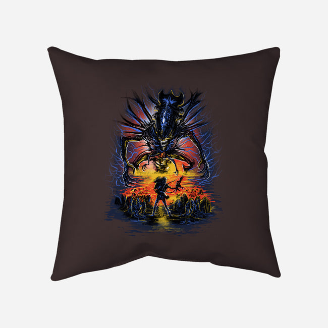 Alien You Shall Not Pass-None-Removable Cover w Insert-Throw Pillow-zascanauta