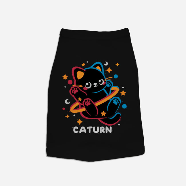 Caturn Embroidery Patch-Dog-Basic-Pet Tank-NemiMakeit