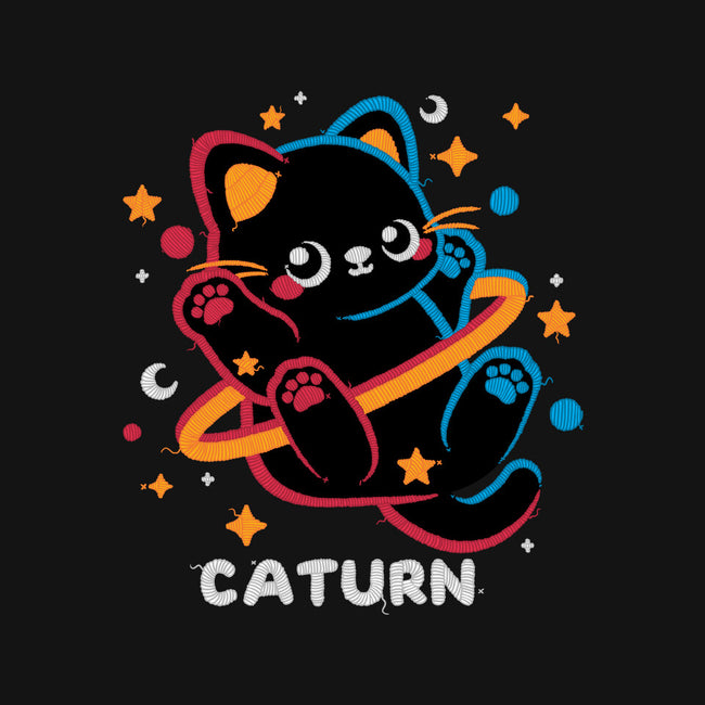 Caturn Embroidery Patch-Unisex-Crew Neck-Sweatshirt-NemiMakeit