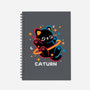 Caturn Embroidery Patch-None-Dot Grid-Notebook-NemiMakeit