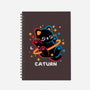 Caturn Embroidery Patch-None-Dot Grid-Notebook-NemiMakeit