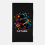 Caturn Embroidery Patch-None-Beach-Towel-NemiMakeit